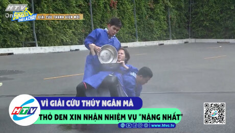 Xem Show CLIP HÀI Vì giải cứu Thúy Ngân mà thỏ đen xin nhận nhiệm vụ "nặng nhất" HD Online.